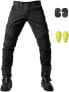 Фото #2 товара WCCI Sporty Motorcycle Trousers with Protectors and Thigh Pockets Blue