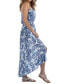 Women's Cotton Strapless Cover-Up High-Low Dress