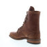 Фото #6 товара Abilene Boots 9167 Womens Brown Leather Lace Up Cowboy Western Boots