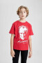 Фото #3 товара Erkek Çocuk T-shirt B6938a8/rd282 Red