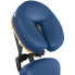 Фото #5 товара Krzesło do masażu tatuażu przenośne składane Montpellier Blue do 130 kg niebieskie