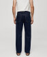 Фото #2 товара Men's Relaxed Fit Dark Wash Jeans