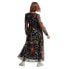 Фото #2 товара SUPERDRY Vintage Woven Maxi Long Sleeve Long Dress Refurbished