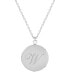 ფოტო #48 პროდუქტის 14K Gold Plated Isla Initial Long Locket Necklace