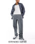 Фото #1 товара ASOS DESIGN baggy trousers in dark grey