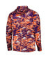 Men's Purple Clemson Tigers PFG Terminal Tackle Omni-Shade Rippled Long Sleeve Hooded T-shirt Фиолетовый, L - фото #3