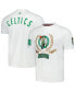 Фото #1 товара Men's and Women's White Boston Celtics Heritage Crest T-shirt