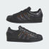 adidas originals Superstar 耐磨透气 低帮 板鞋 男款 黑色