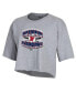 ფოტო #3 პროდუქტის Women's Heathered Gray Ole Miss Rebels 2022 NCAA Men's Baseball College World Series Champions Locker Room Boyfriend Cropped T-shirt