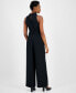 Фото #2 товара Women's Cowlneck Wide-Leg Jumpsuit