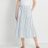 ფოტო #3 პროდუქტის Women's High Rise Tiered Gauze Midi Skirt