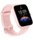 Фото #1 товара Bip 3 Pro 42.9mm Smartwatch - Pink Rubber Strap