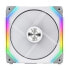 Lian Li UNI Fan SL120 PWM RGB Fan 120 mm, 32 Digital RGB LEDs Fan 120 mm PWM 0-1900 RPM, Modern Silent PC Fan RGB 120 mm, Case Fan 120 mm RGB PWM, White