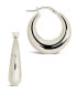 ფოტო #1 პროდუქტის Graduated Tube Hoop Earrings