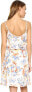 Фото #2 товара Joie Women's 241044 Froste Floral Print Silk Dress Porcelain Size L