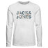 Фото #1 товара JACK & JONES Tech Logo Long Sleeve Crew Neck T-Shirt