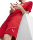 ფოტო #3 პროდუქტის Men's Ferrari Race Regular-Fit Piped 8" Fleece Shorts