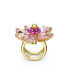 ფოტო #4 პროდუქტის Crystal Flower Pink Florere Cocktail Ring
