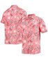 ფოტო #1 პროდუქტის Men's Scarlet Nebraska Huskers Vintage-Like Floral Button-Up Shirt
