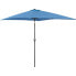 Фото #5 товара Пляжный зонт с угловым наклоном Uniprodo 200 х 300 см с крученой коробкой синий