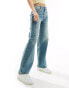 Фото #4 товара Good For Nothing wide leg jeans in vintage blue