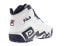 Fila MB 1BM00055-125 Mens White Leather Athletic Basketball Shoes