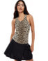 Фото #1 товара Stradivarius STR vest in leopard print