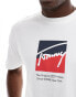 Фото #2 товара Tommy Jeans dna box logo t-shirt in white