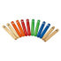 Фото #1 товара Музыкальные инструменты, Nino набор цветных колокольчиков 6 шт