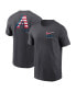 Фото #1 товара Men's Anthracite Arizona Diamondbacks Americana T-shirt