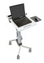 Фото #2 товара Ergotron Neo-Flex Laptop Cart - Multimedia cart/trolley - Grey - Aluminium - Plastic - Steel - Zinc - Notebook - 6.8 kg - 30.5 cm (12")