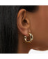 ფოტო #8 პროდუქტის Small Gold Hoop Earrings - Tia Mini