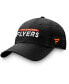 Фото #3 товара Men's Black Philadelphia Flyers Authentic Pro Rink Adjustable Hat
