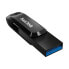 SanDisk Ultra Dual Drive Go - 512 GB - USB Type-A / USB Type-C - 3.2 Gen 1 (3.1 Gen 1) - 150 MB/s - Swivel - Black