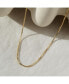 ფოტო #5 პროდუქტის Silver Box Chain Necklace - Jo Gold