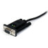 Фото #3 товара StarTech.com USB to Serial RS232 Adapter - DB9 Serial DCE Adapter Cable with FTDI - Null Modem - USB 1.1 / 2.0 - Bus-Powered - Black - 1.7 m - USB Type-A - DB-9 - Male - Female