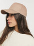 ASOS DESIGN baseball cap in stone