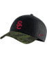 Men's Black, Camo USC Trojans Veterans Day 2Tone Legacy91 Adjustable Hat