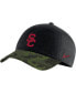 ფოტო #3 პროდუქტის Men's Black, Camo USC Trojans Veterans Day 2Tone Legacy91 Adjustable Hat