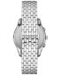 ფოტო #2 პროდუქტის Men's Chronograph Stainless Steel Bracelet Watch 41mm