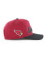 ფოტო #2 პროდუქტის Men's Cardinal, Black Arizona Cardinals Crosstown Two-Tone Hitch Adjustable Hat