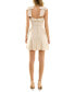 ფოტო #2 პროდუქტის Juniors' Tie-Shoulder Sleeveless Fit & Flare Dress