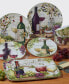 Фото #4 товара Meadow Brook Vineyard Set of 4 Salad Plate 8.5"