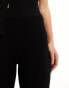 Фото #5 товара ASOS DESIGN knitted wide leg trousers in black co-ord