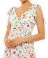 ფოტო #3 პროდუქტის Women's Ieena Floral Print Sleeveless Soft Tie Shoulder Gown