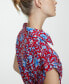 Фото #7 товара Women's Floral Shirt Dress