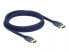 Delock 85447 - 2 m - HDMI Type A (Standard) - HDMI Type A (Standard) - 3D - 48 Gbit/s - Blue
