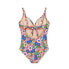 Фото #3 товара Ruffle Neck One Piece Maternity Swimsuit - Isabel Maternity by Ingrid & Isabel