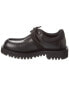 Фото #2 товара Valentino Leather Derby Men's Black 40