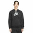 Фото #1 товара Толстовка с капюшоном женская Nike Sportswear Gym Vintage Чёрный